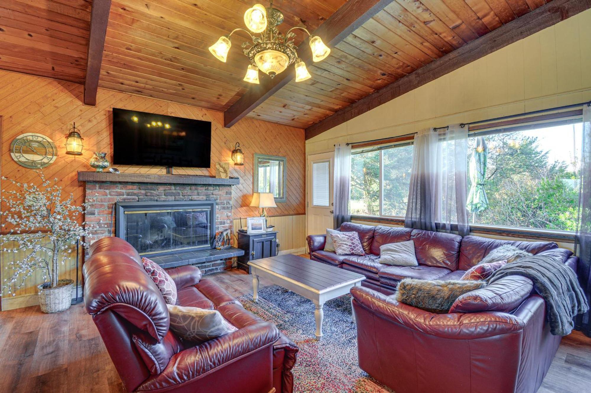 Pet-Friendly Washington Retreat With Hot Tub And Deck! Ocean Shores Exterior foto