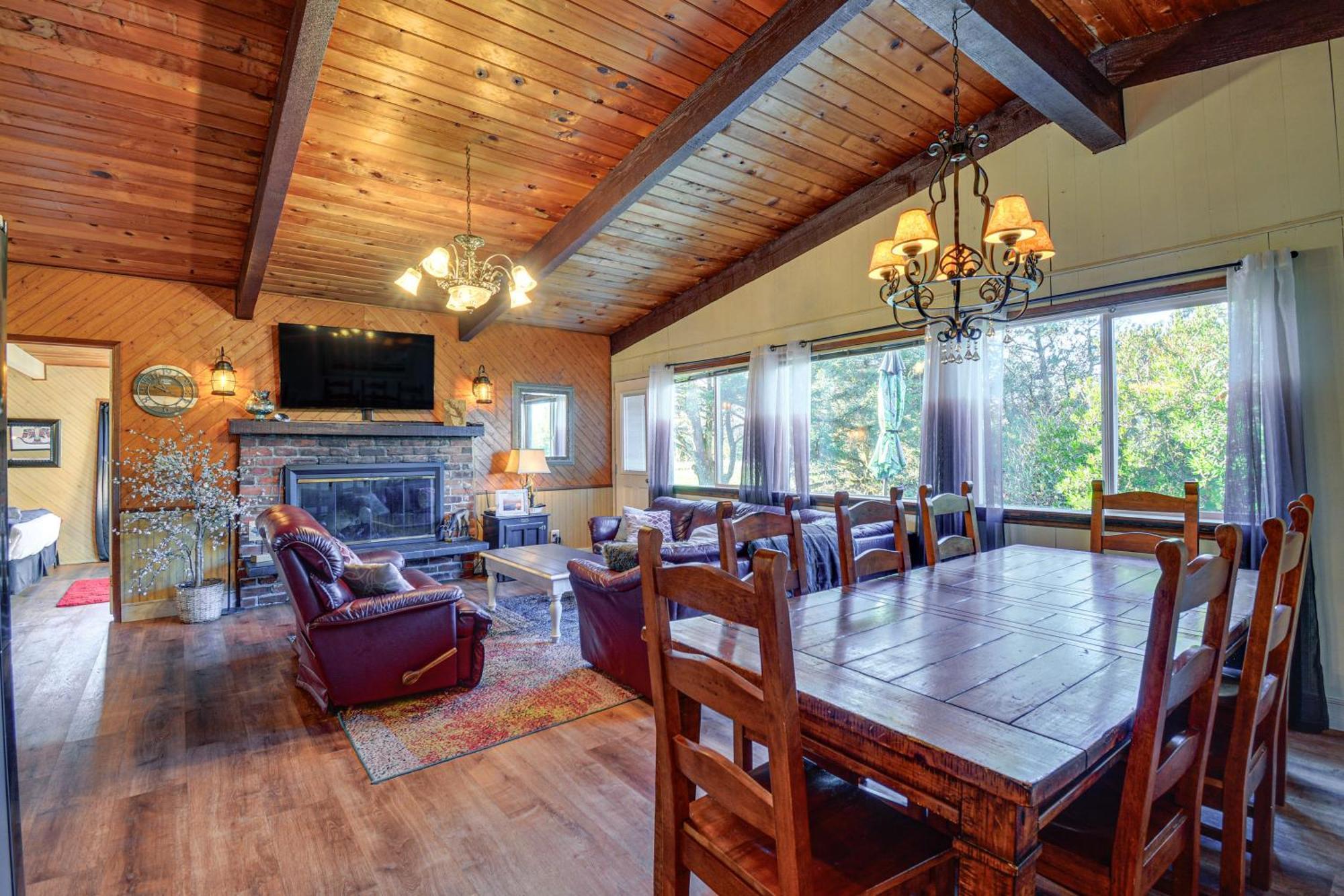 Pet-Friendly Washington Retreat With Hot Tub And Deck! Ocean Shores Exterior foto